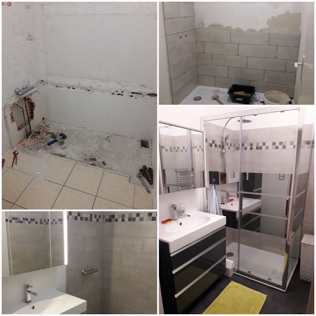 EURL Laurent Vilatte, depuis 2003 service peinture, plaquiste, carrelage, rénovation des sols et nettoyage de toiture. · Photos 7